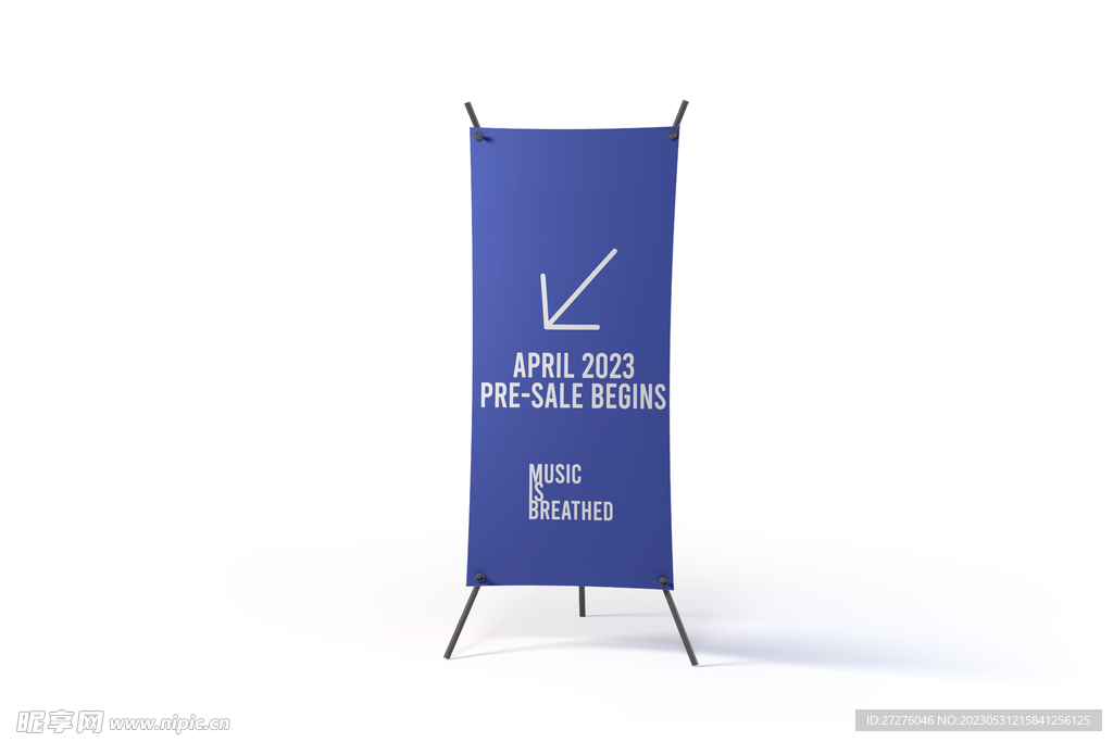 易拉宝展架样机