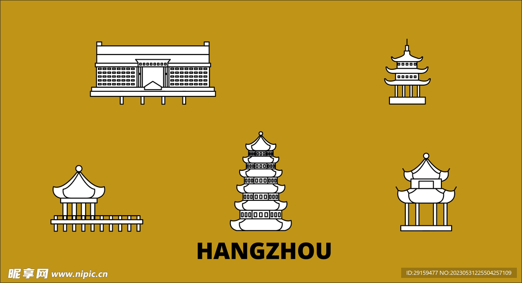 杭州地标 