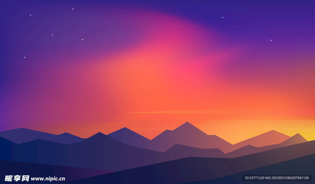 夕阳风景