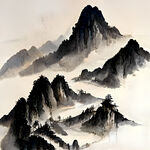 山水画