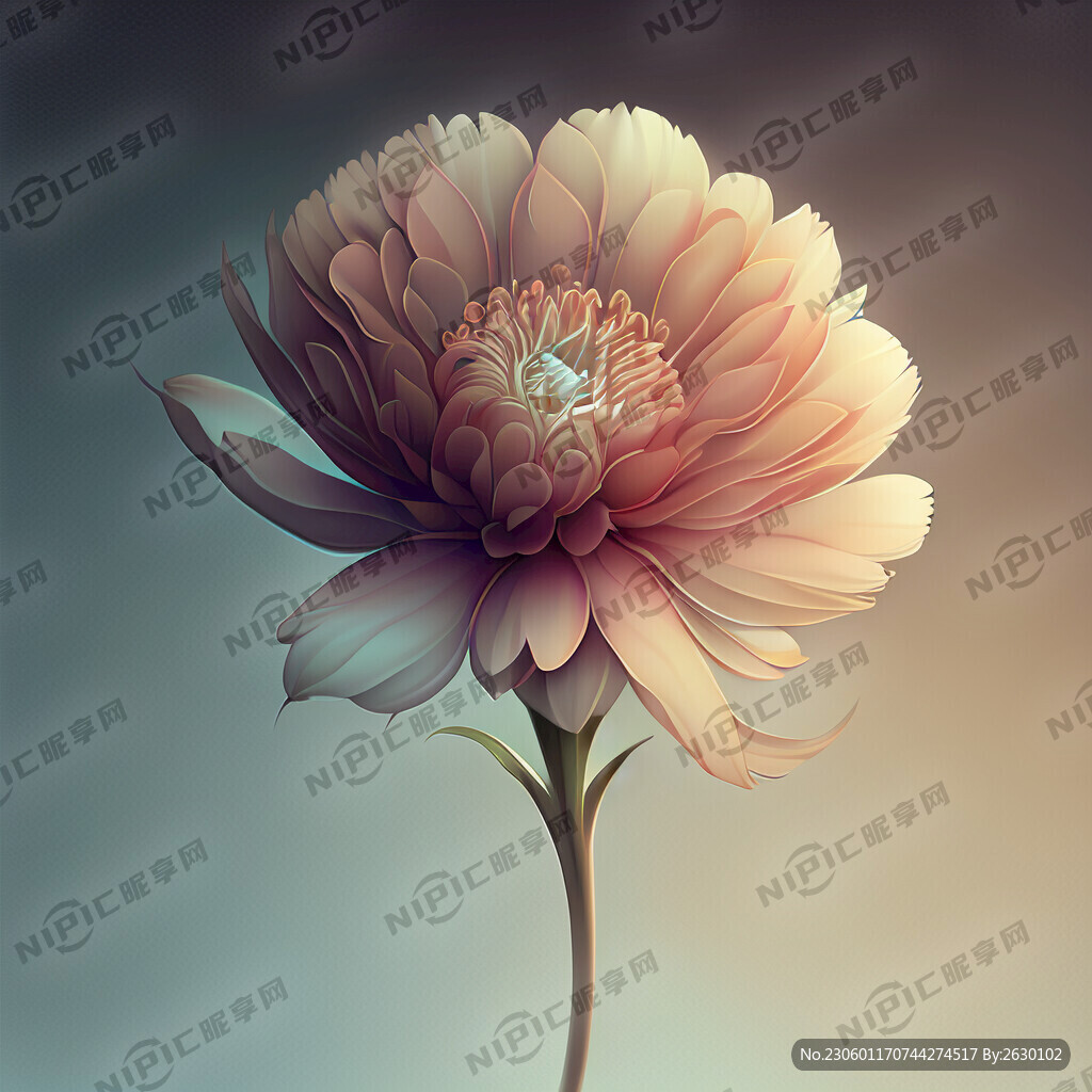 一朵花