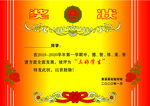 奖状模版