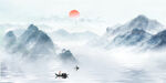 山水画中国风