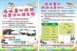 托管招生彩页传单