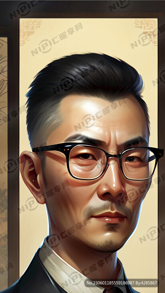 古板有帅气的80厚传媒老板