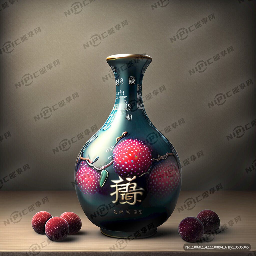 杨梅 文案 瓶子