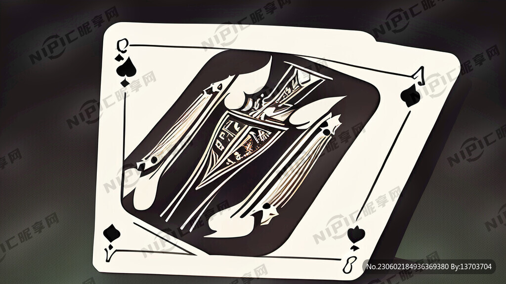 扑克素材 邦爵为主题