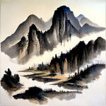 山水画