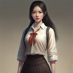 清纯 学生 美女 好身材