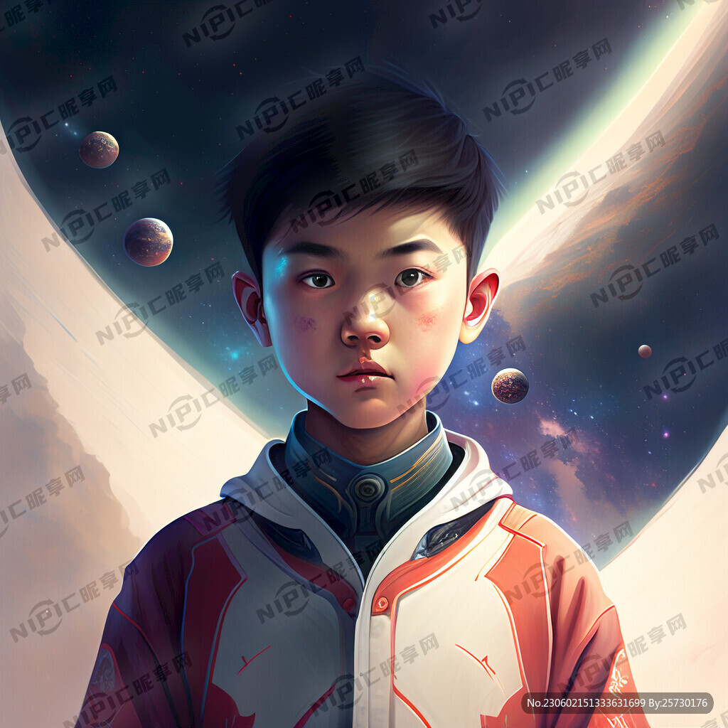宇宙之中有一位少年