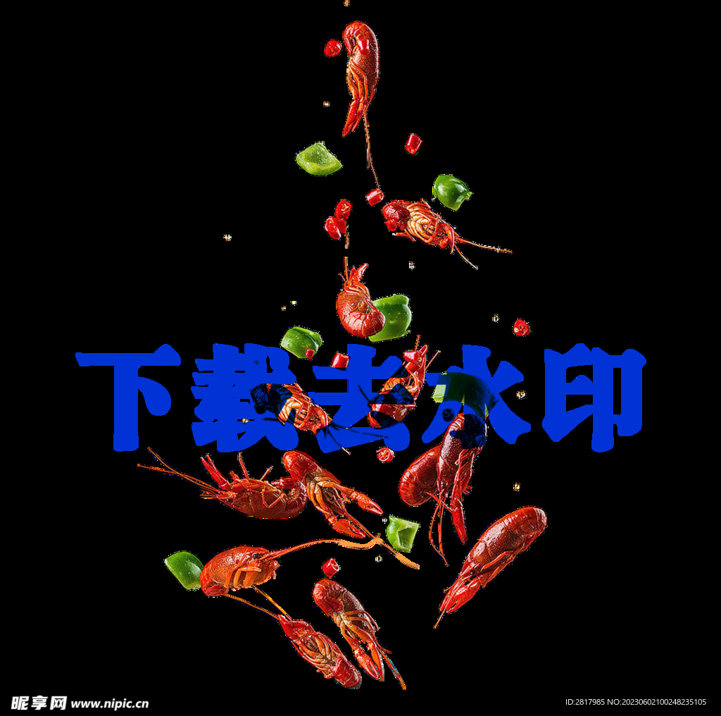 小龙虾餐馆海报炒菜海报