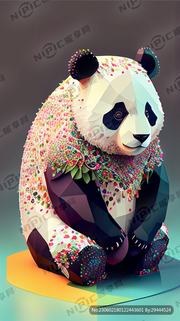 美陈炫彩造型是多边形