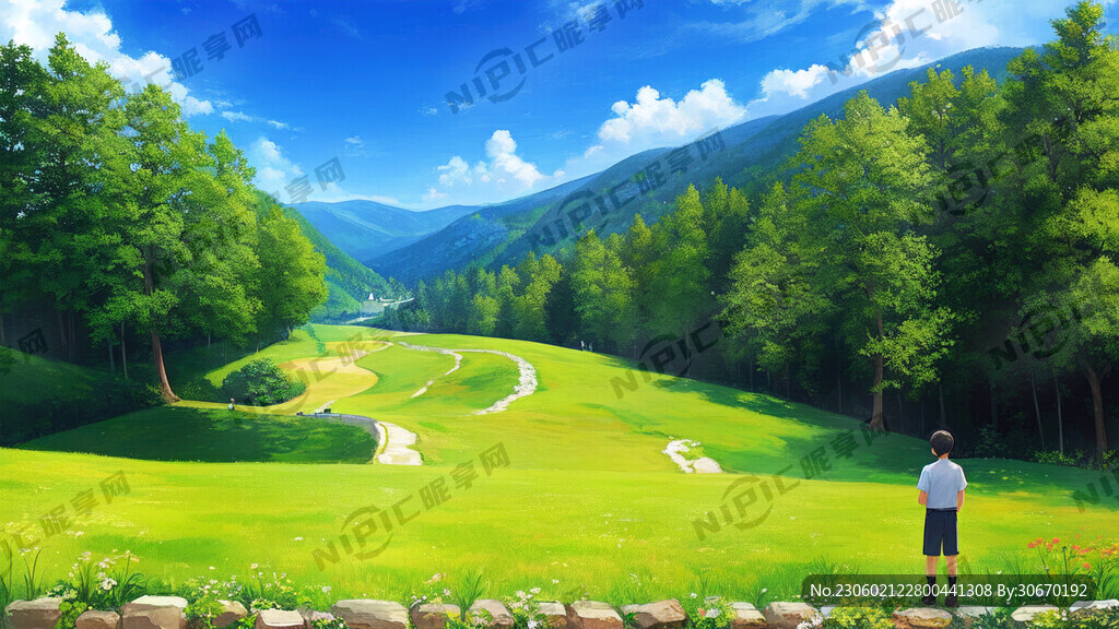 樱桃 采摘 樱桃树 乡村 墙绘