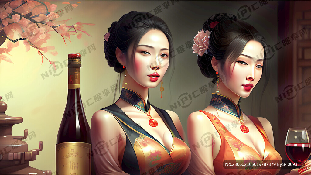 酒品推广品酒