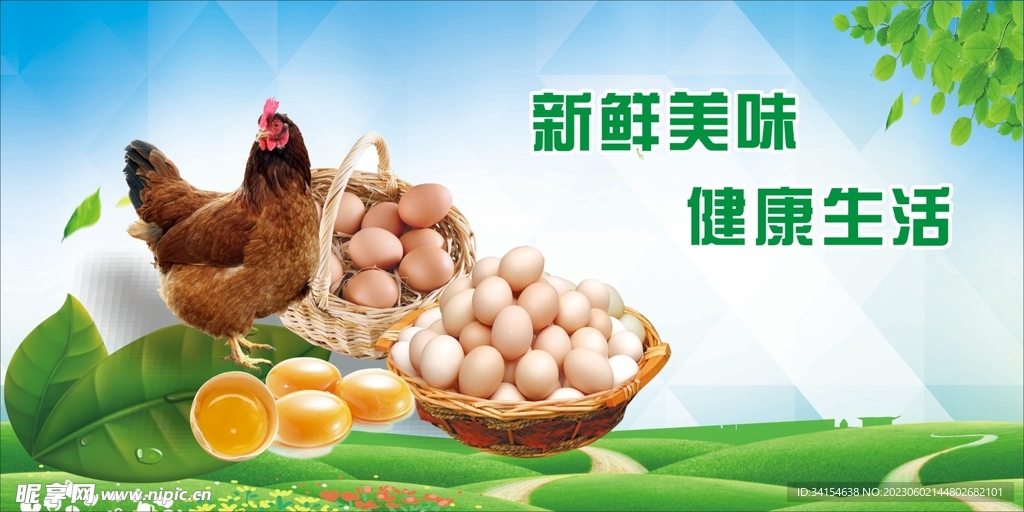 鸡蛋海报