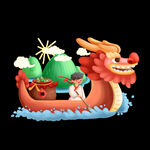 龙舟免扣