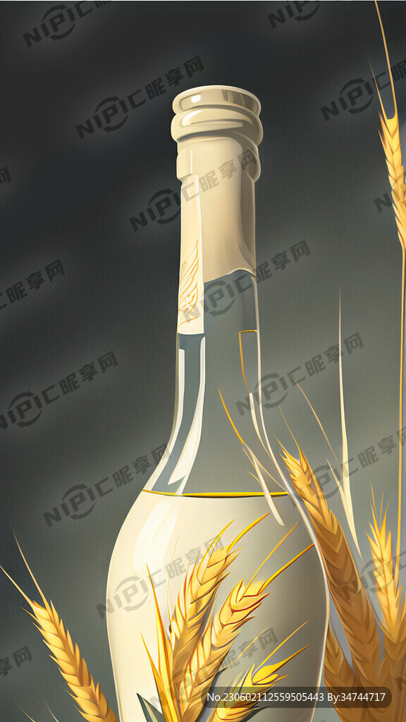 白酒、芒种、海报