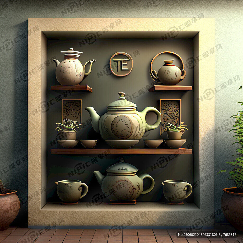 茶文化墙