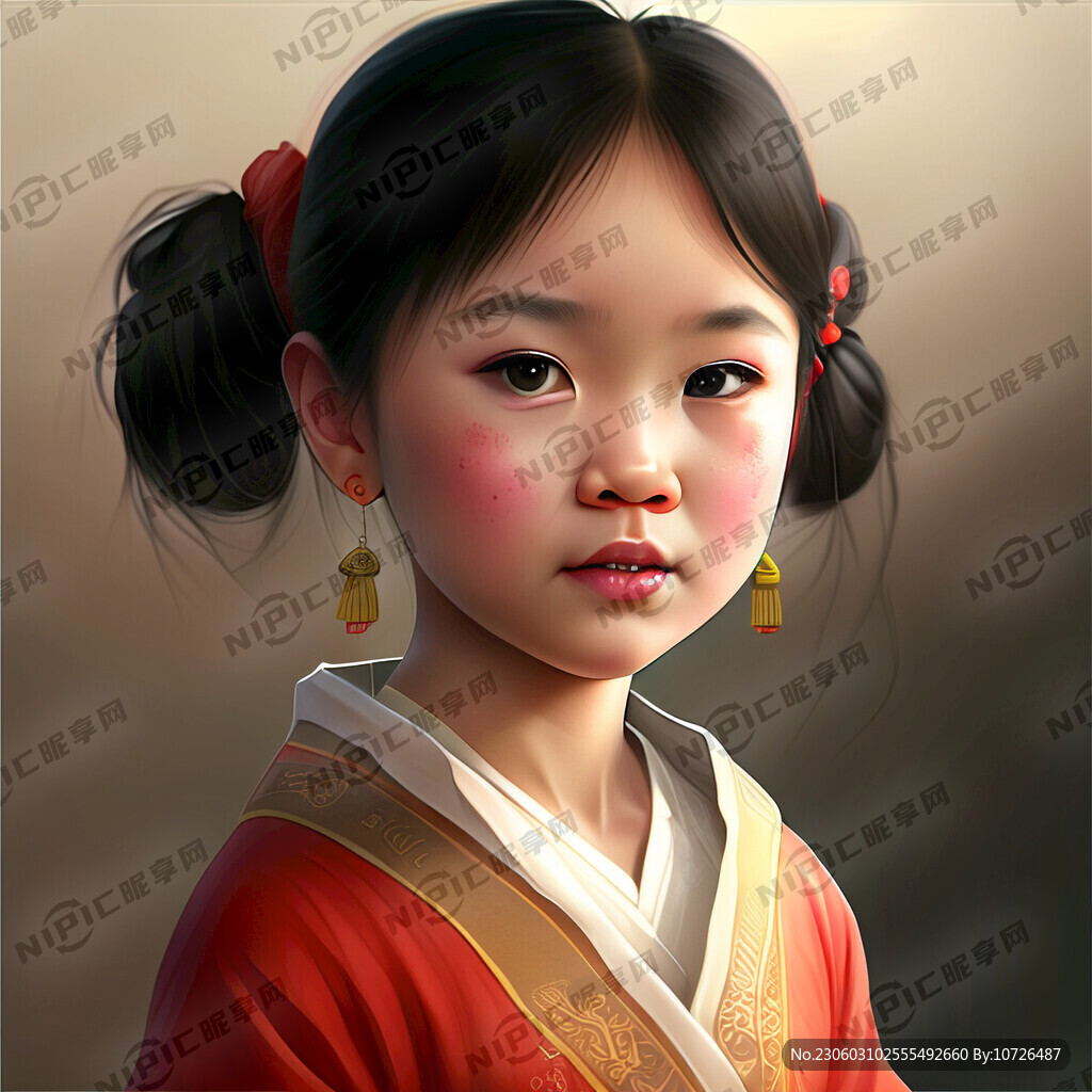 女孩 可爱