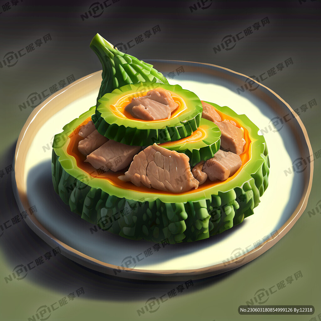 苦瓜炒肉