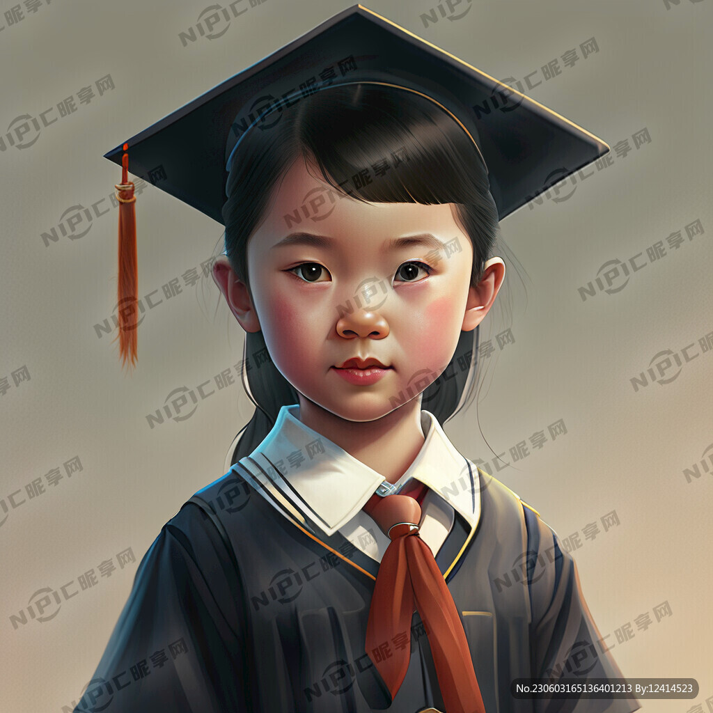 孩子 毕业 校服 青春