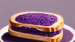一个紫米味的吐司面包