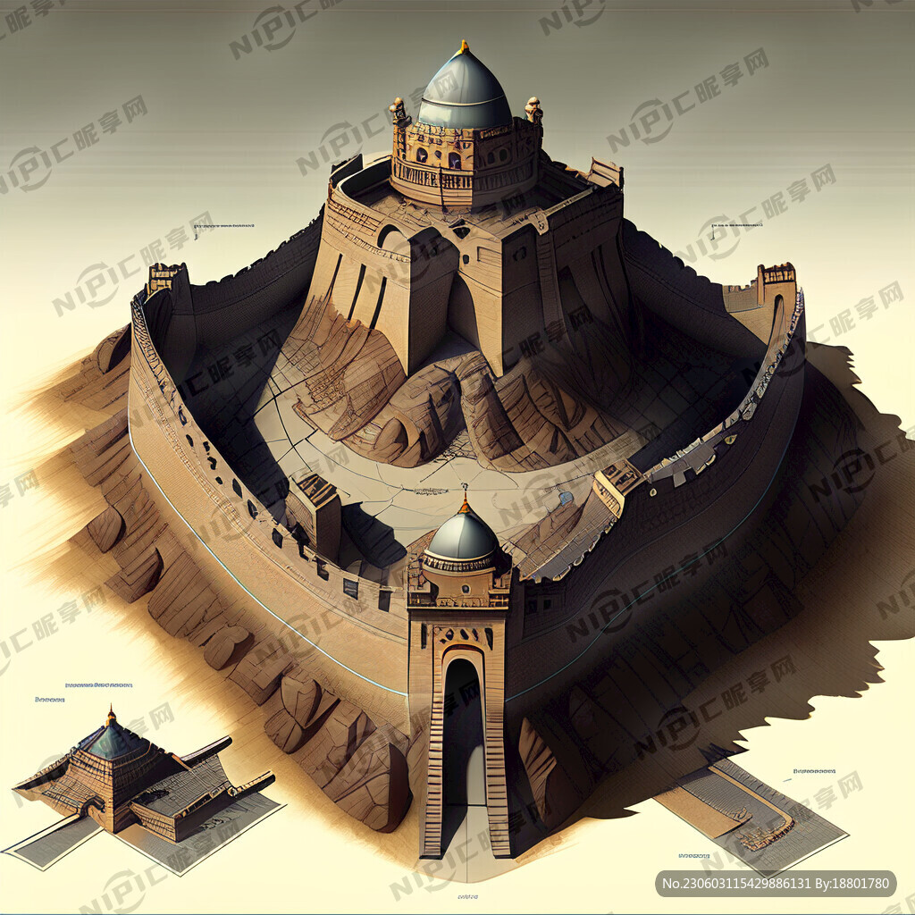 长城底座设计图