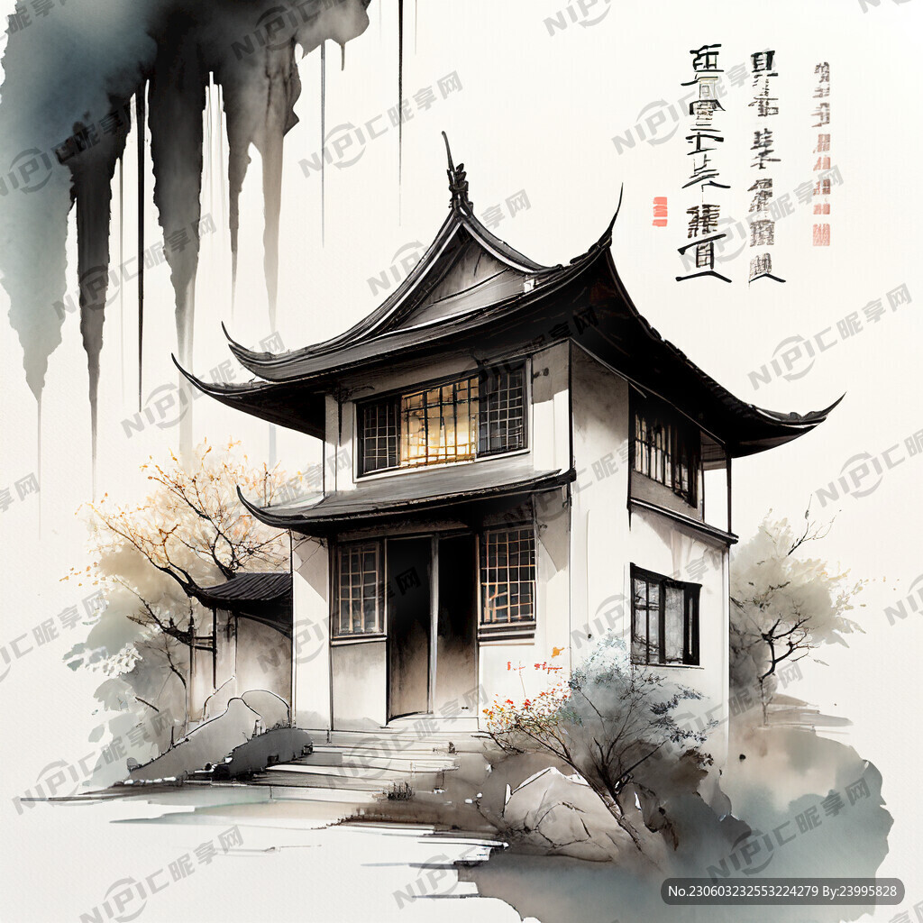 AI创作图名字:王天天 狗 房子nipic.com-昵图网
