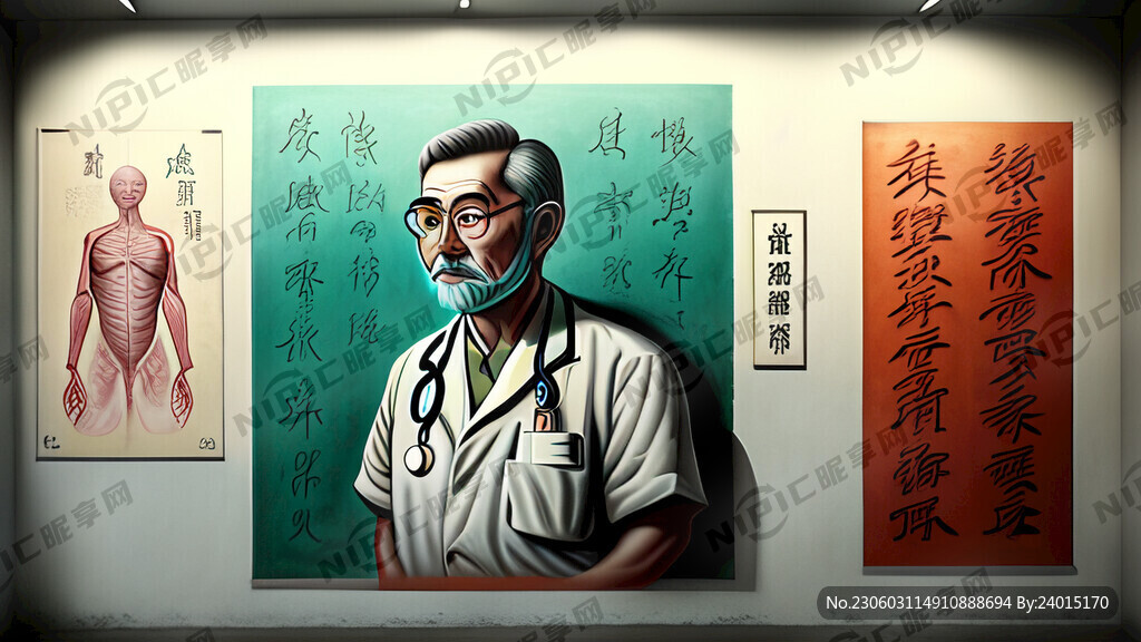 中医墙绘