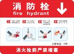 消火栓 消防栓 灭火器标识图片