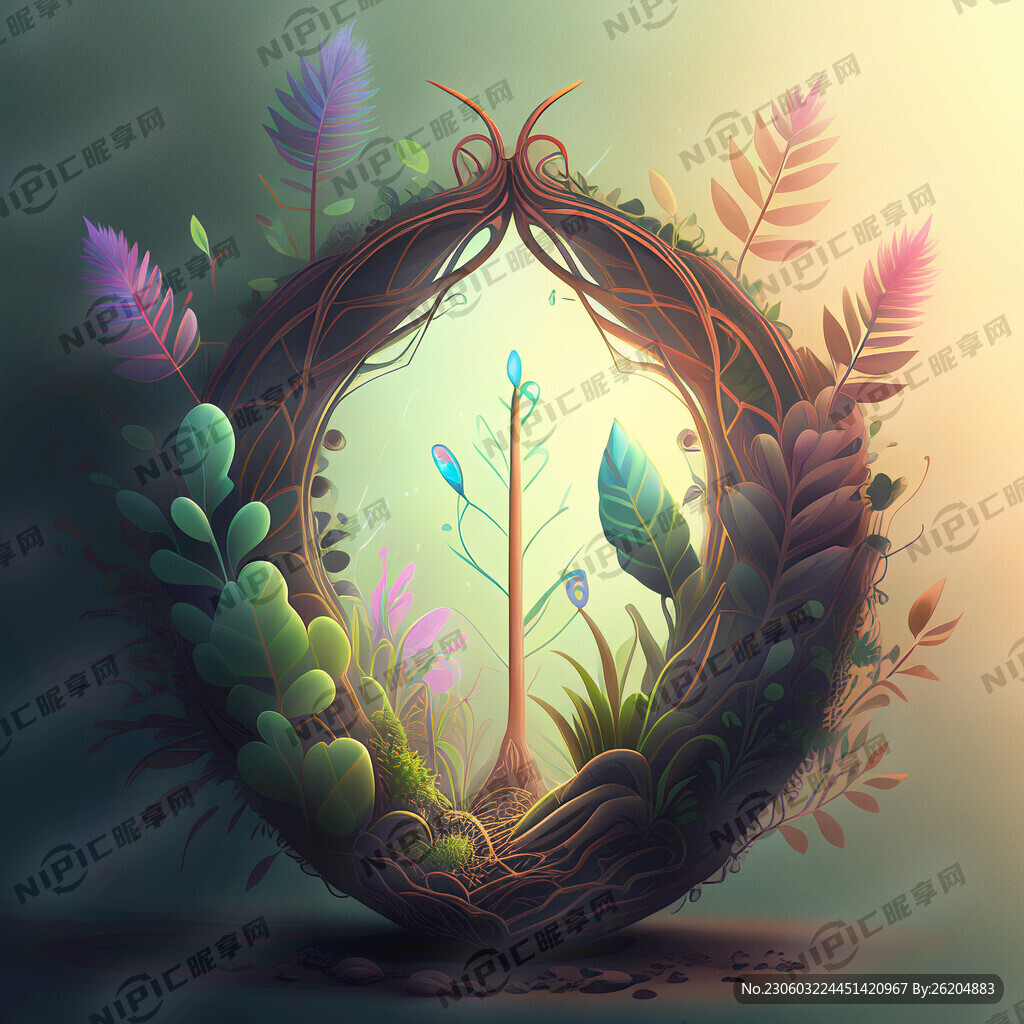生命 活力 植物 小清新