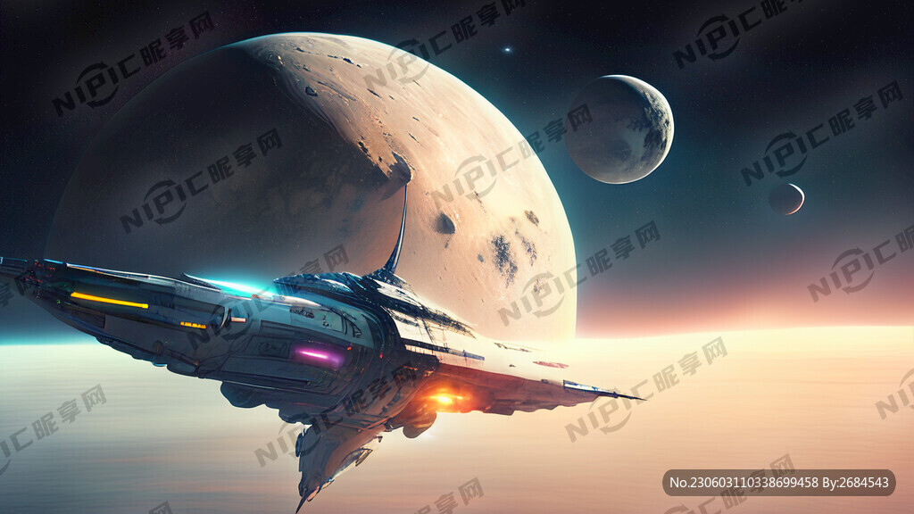 太空 飞船 宇宙 月球