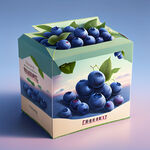 蓝莓天地盖包装盒