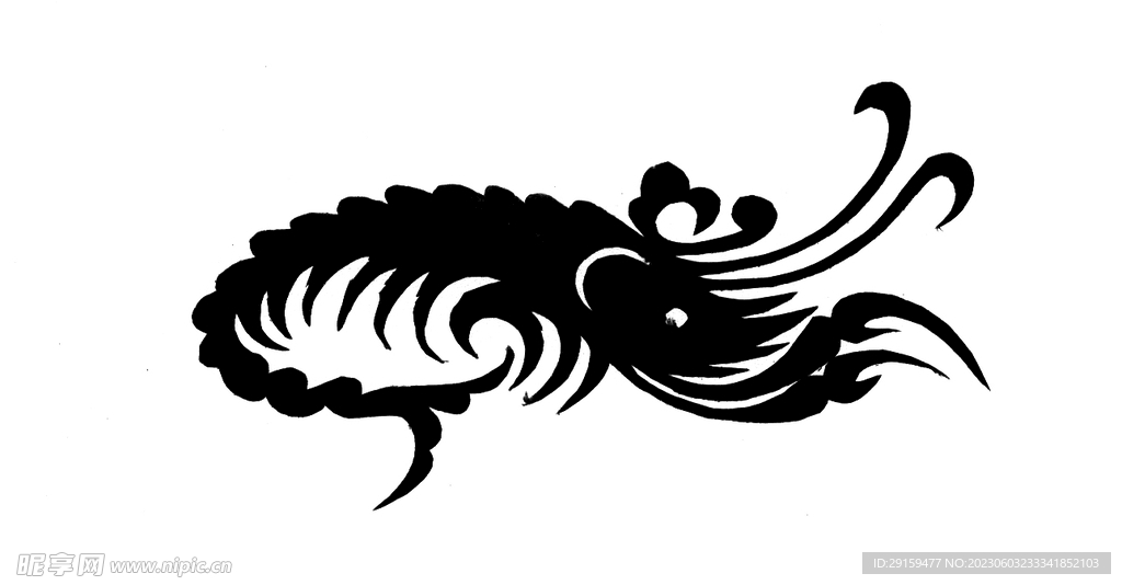 图腾剪纸 
