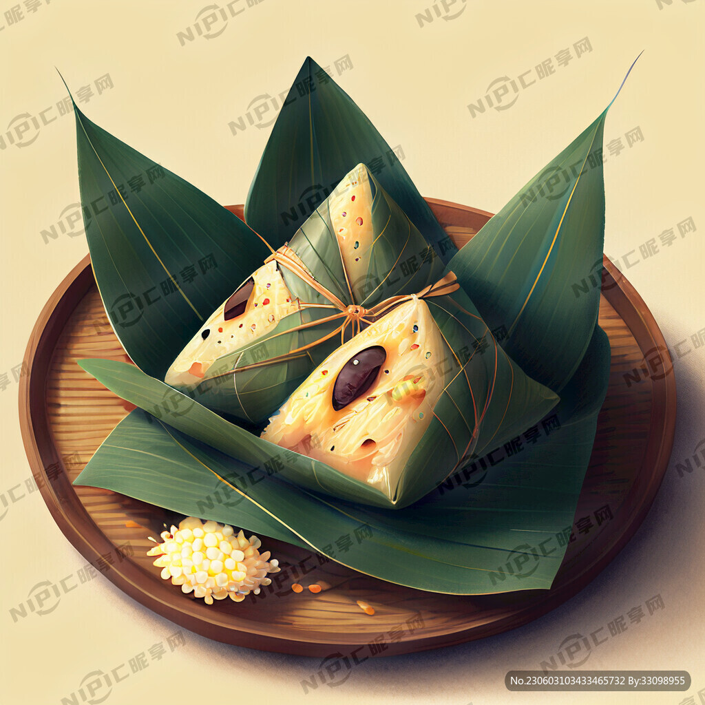 端午节 粽子 插画