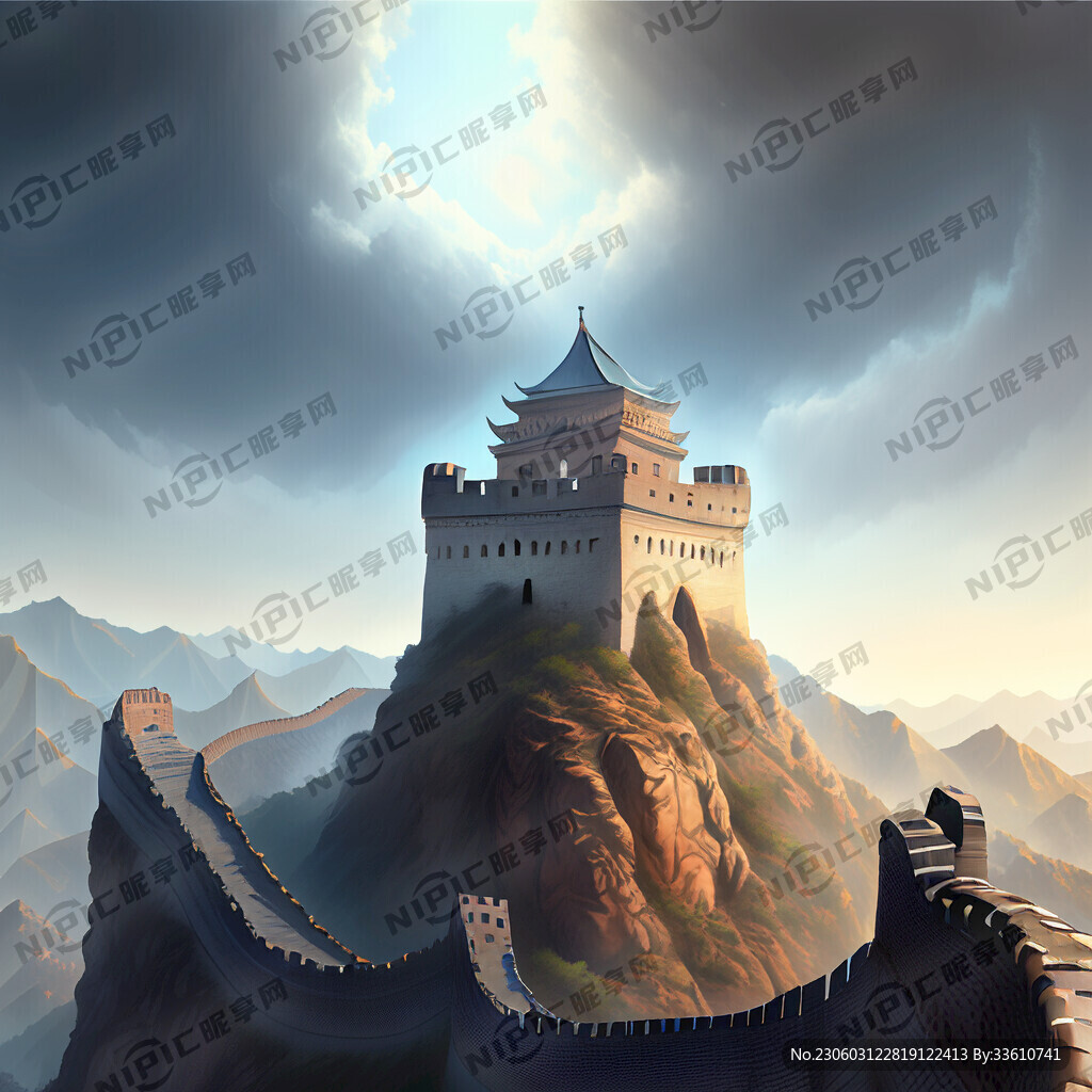 长城 宏伟 飘渺 幻境