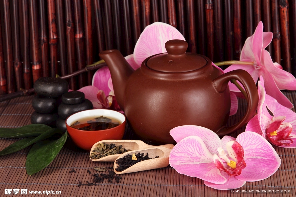 泡茶图片