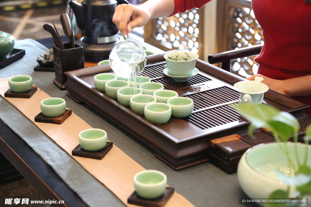 泡茶图片