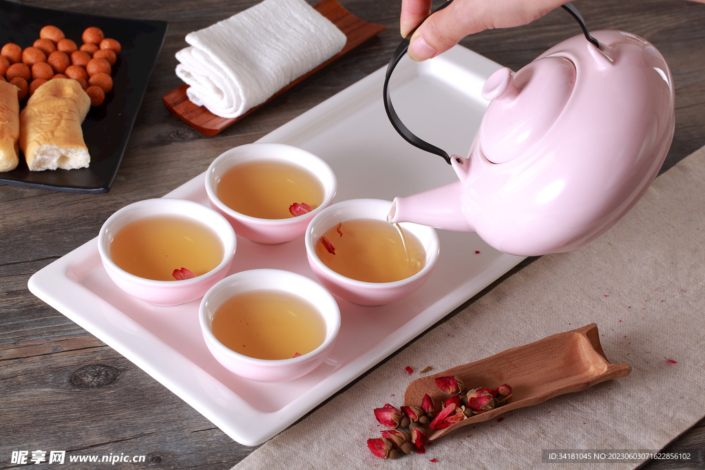 泡茶图片