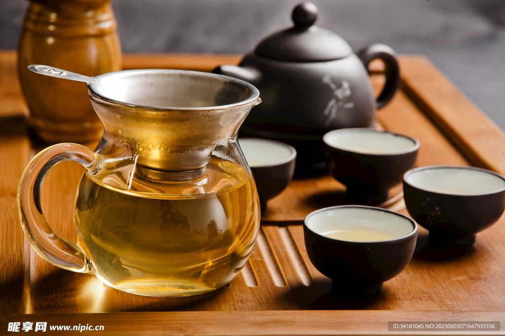 泡茶图片