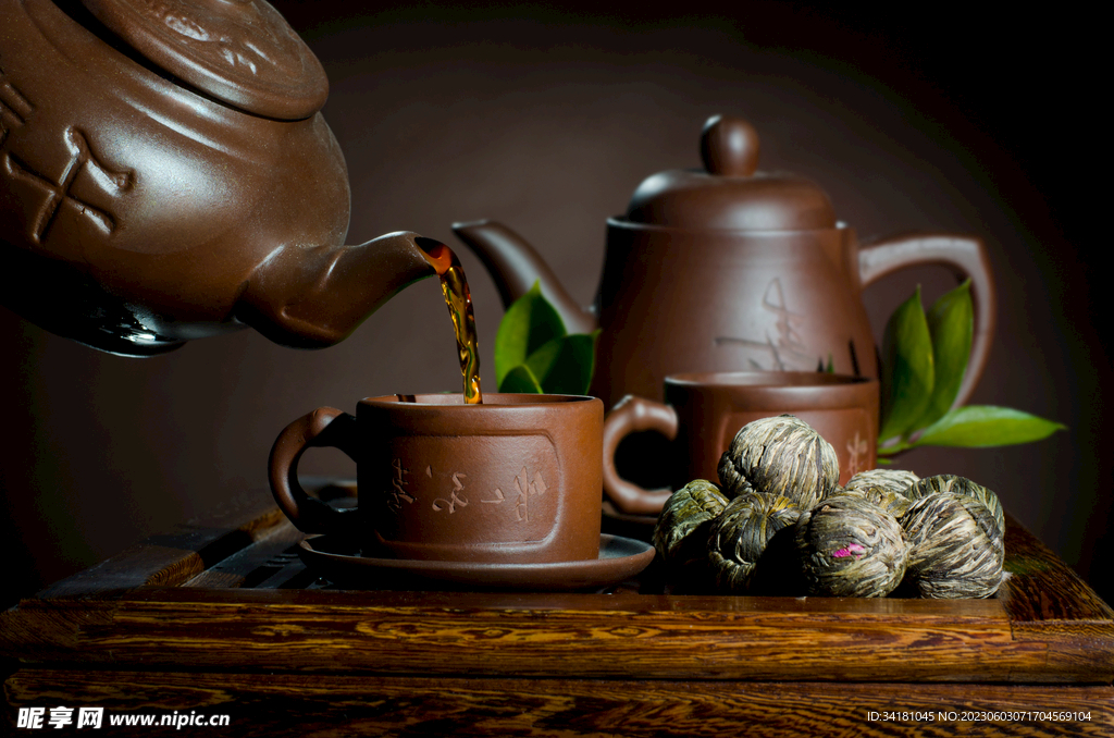 泡茶图片