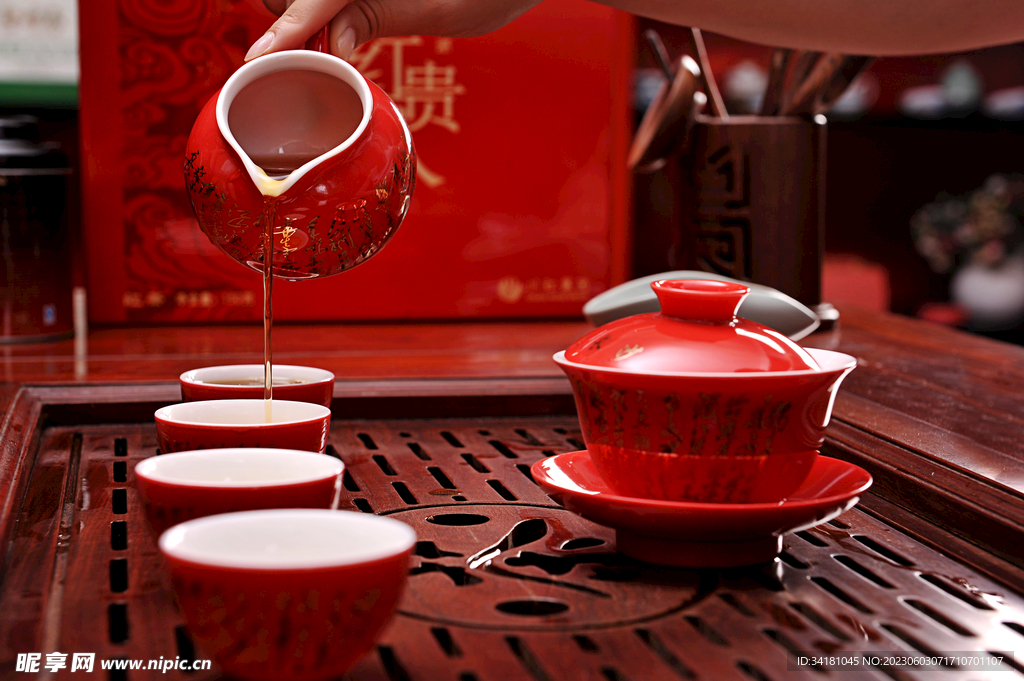 泡茶图片