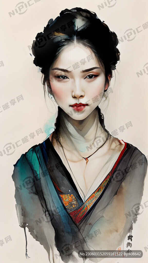 中国古代女子画 温柔 漂亮