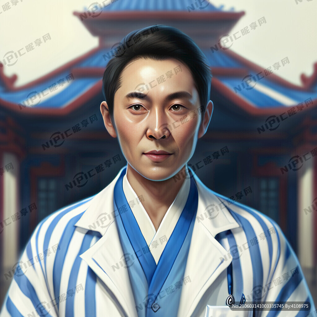里面穿着蓝白条纹