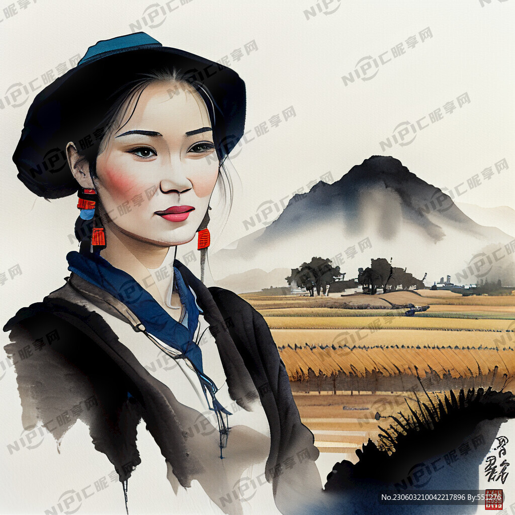种地的农民
