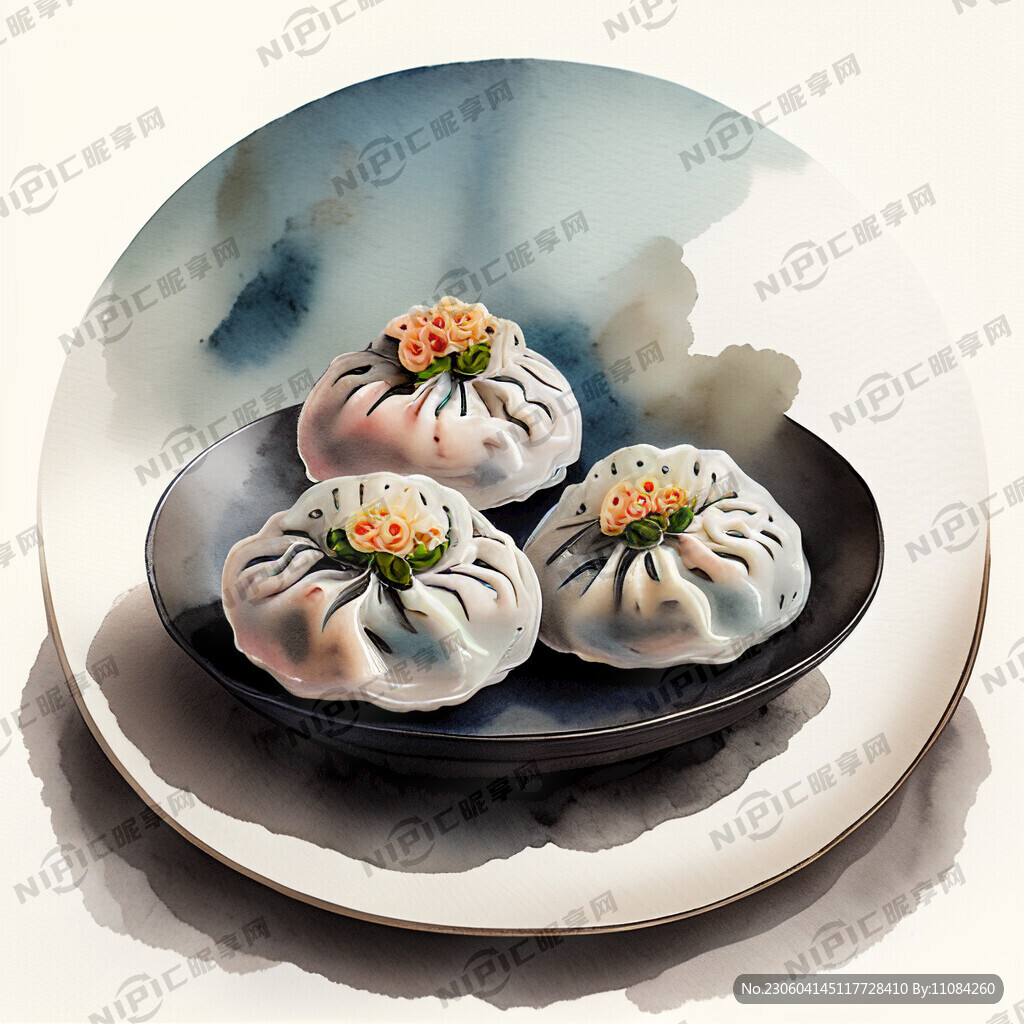 中国风饺子