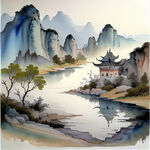 风景如画
