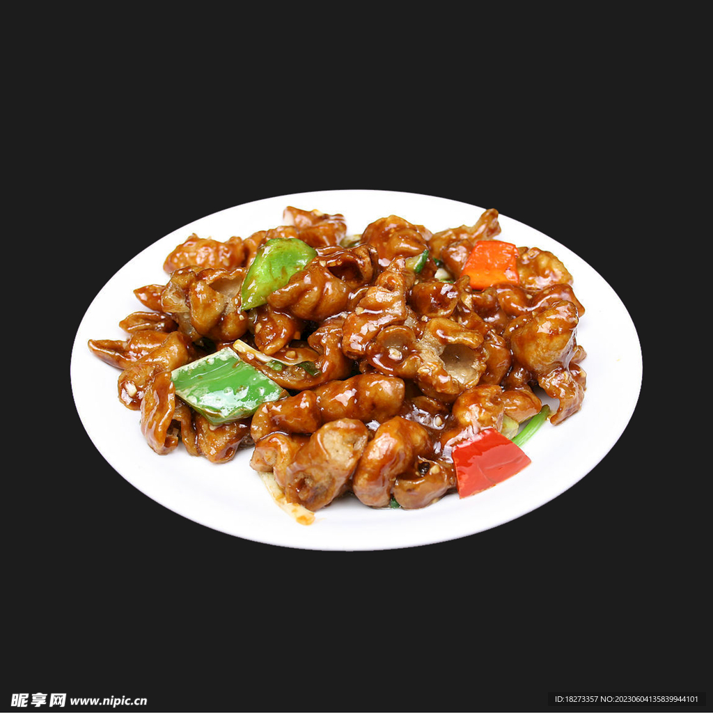 溜肥肠