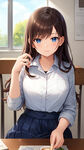 女孩 咖啡