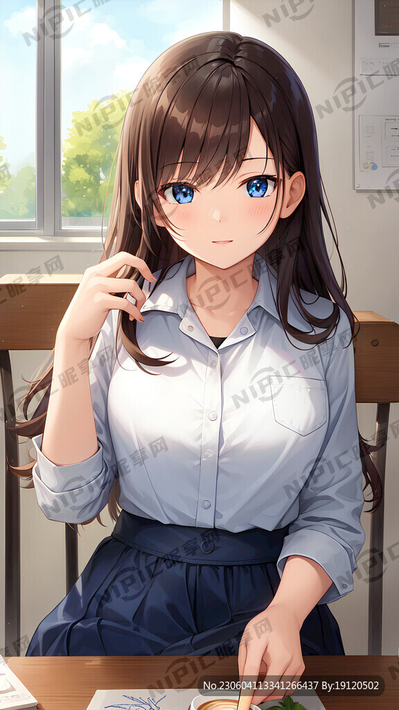 女孩 咖啡